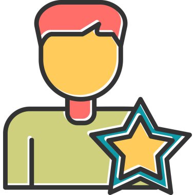 Teşvik simgesi, vektör illüstrasyonu