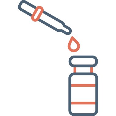 Dropper simgesi, modern tasarım illüstrasyonu