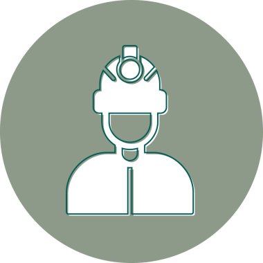 Worker icon modern vector illustration