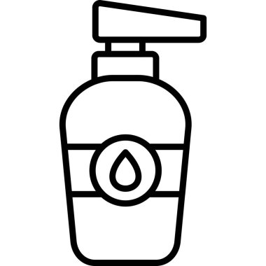 Bebek yağı modern ikon vektör illüstrasyonu