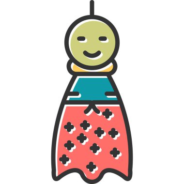 Noel süslemesi. Basit tasarım