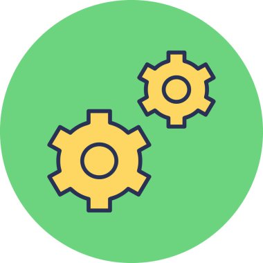 Ayarlama. Web simgesi basit tasarım