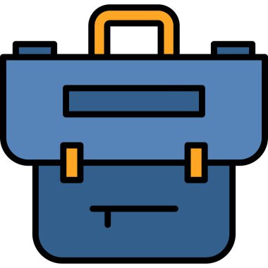 Portföy. Web simgesi basit illüstrasyon