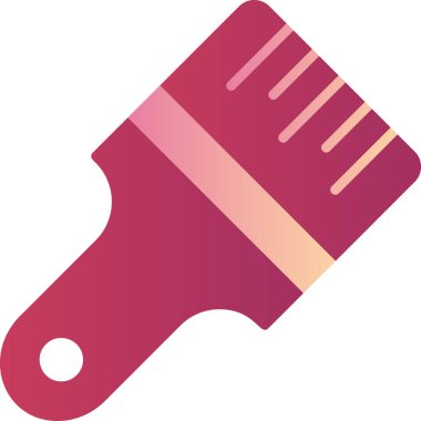 Boya fırçası. Basit resimleme