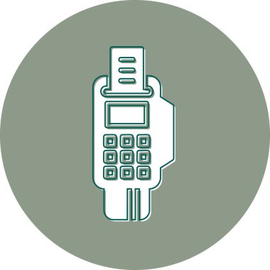 Modern simgenin vektör illüstrasyonu