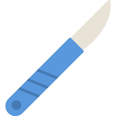 Surgical knife tool icon. vector illustration