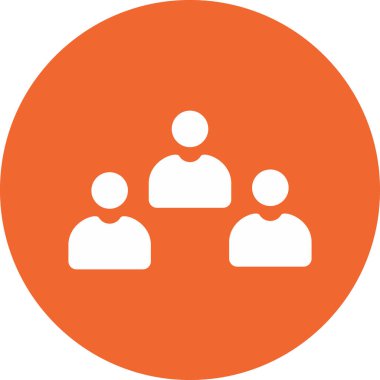 Aday modern simge, vektör illüstrasyonu