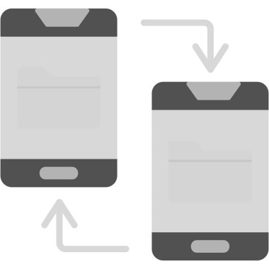 Cep telefonu. Basit resimleme