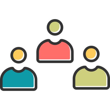 Aday modern simge, vektör illüstrasyonu