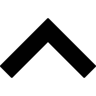 Tek bir sembol simgesinin vektör çizimi