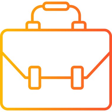 Çanta. Web simgesi basit tasarım 