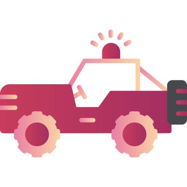 Bir kamyon simgesinin çizimi