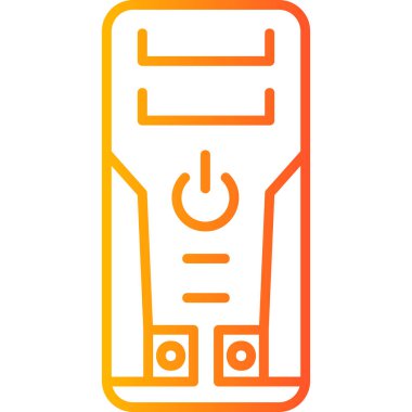 CPU icon, vector illustration simple design