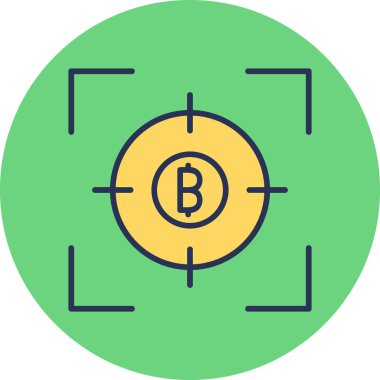 Modern simge vektör illüstrasyonunu hedefle