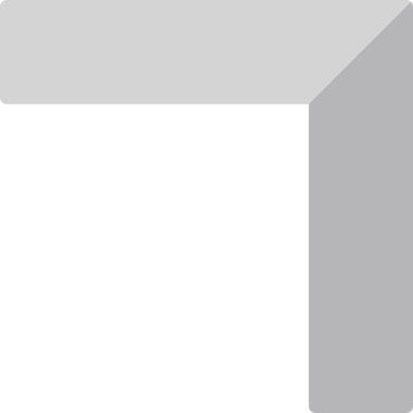 Tek bir sembol simgesinin vektör çizimi