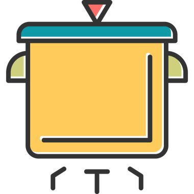 vector illustration of Cooking web icon