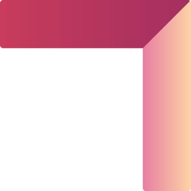 Tek bir sembol simgesinin vektör çizimi