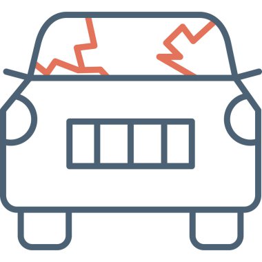 Araba motoru. Web simgesi