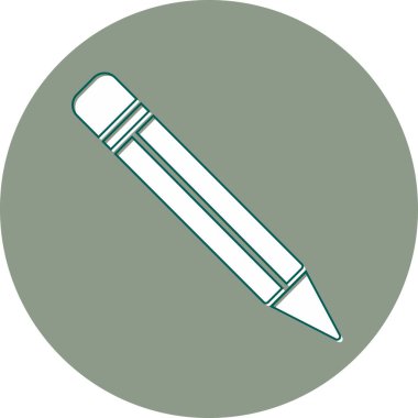 pencil, web icon simple illustration
