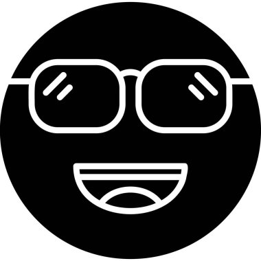 güneş gözlüğü ikonu vektör illüstrasyonu