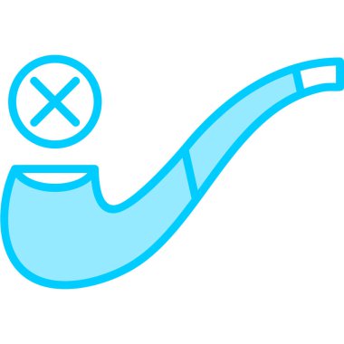 No smoking modern vector icon illustration