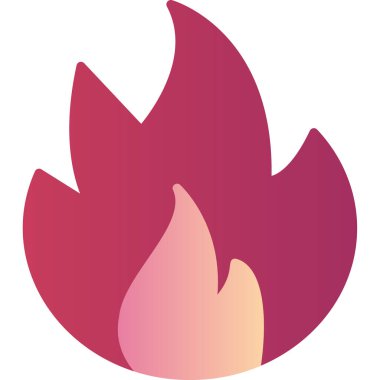 fire flame icon. web illustration