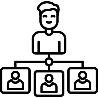 Ağ modern simgesi, vektör illüstrasyonu 