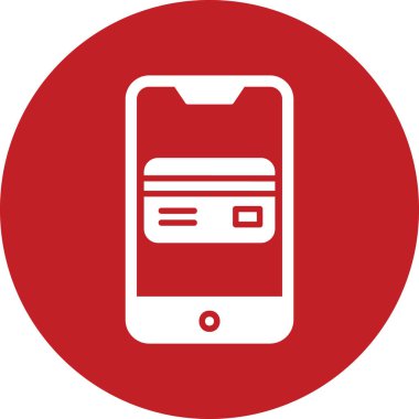 İnternetten alışveriş. Basit resimleme