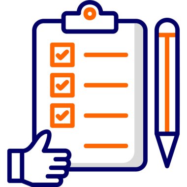 İyi test. Web simgesi basit tasarım