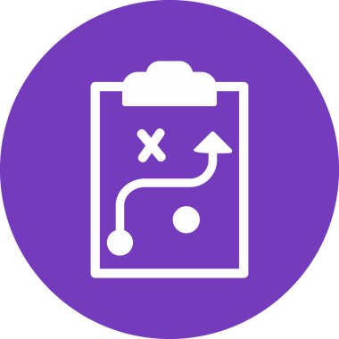 Strateji. Web simgesi basit tasarım 