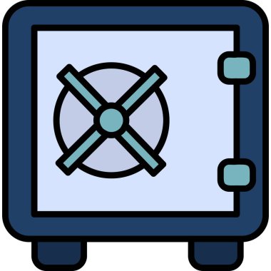 güvenli resim, ağ basit güvenlik simgesi.