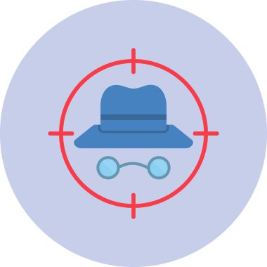 hedef simge vektör illüstrasyonu