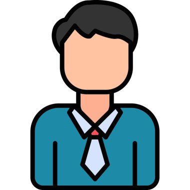 Simge simgesi, modern tasarım illüstrasyonu