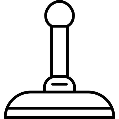 Lastik damga modern simge, vektör illüstrasyonu