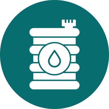 Petrol simgesinin vektör illüstrasyonu