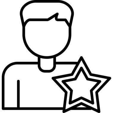 Teşvik simgesi, vektör illüstrasyonu