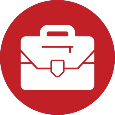 Çanta. Web simgesi basit tasarım 