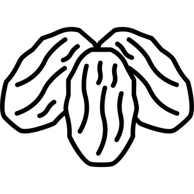 Modern simge, vektör illüstrasyonunu tarihler