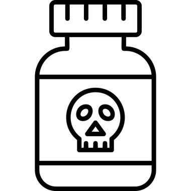 Simge vektör çizim zehir