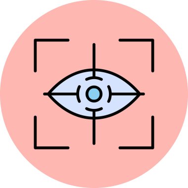 Web simgesi vektör illüstrasyonuna odaklan