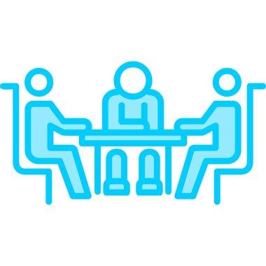 İnsan simgesinin vektör illüstrasyonu