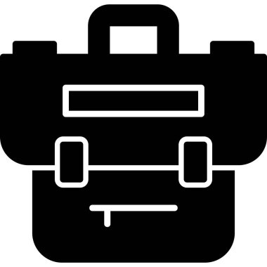 Portföy. Web simgesi basit illüstrasyon