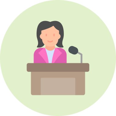 hoparlör vektör illüstrasyonu