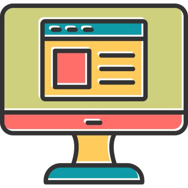 Günlük simgesinin vektör illüstrasyonu