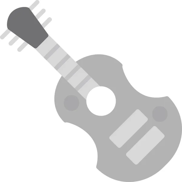 ギターだ Webアイコンシンプルなイラスト — ストックベクタ