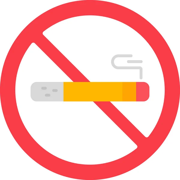 Smoking Modern Vector Icon Illustration — Stockvektor