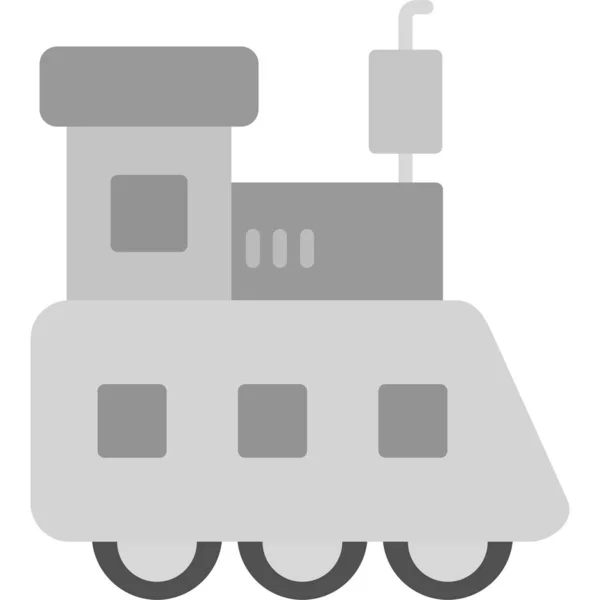 Train Toy Modern Vector Icon Illustration — ストックベクタ