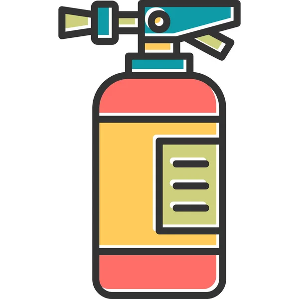 Fire Extinguisher Modern Icon Vector Illustration — Stok Vektör