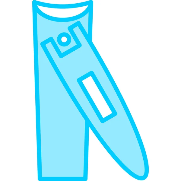 Nail Clipper Illustration Symbol Für Den Persönlichen Und Kommerziellen Gebrauch — Stockvektor