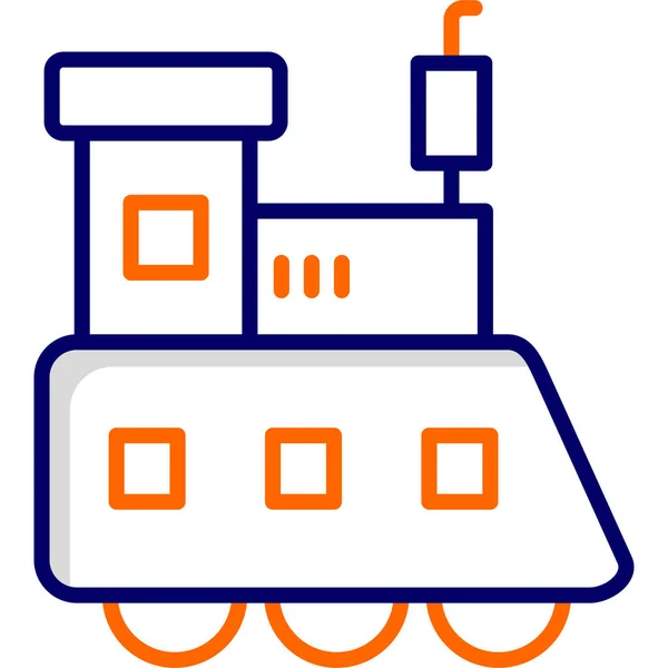 Train Toy Modern Vector Icon Illustration — Vector de stock